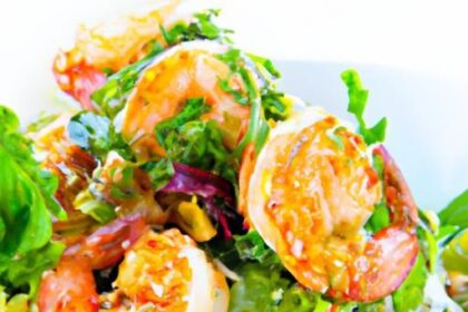 Discover the Zesty Charm of Our Signature Prawn Salad