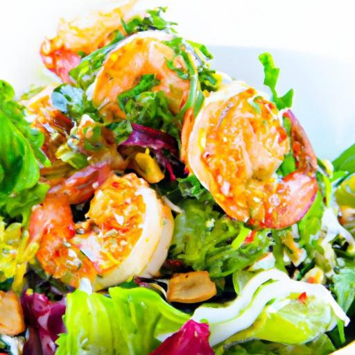 Discover the Zesty Charm of Our Signature Prawn Salad