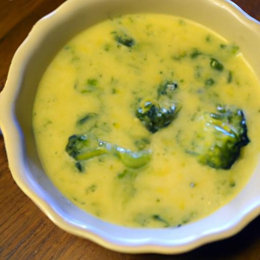 Creamy Slow Cooker Broccoli Cheese Soup with Velveeta Magic