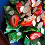 Fresh Flavor Fusion: Spinach & Strawberry Salad with Almonds