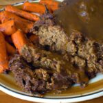 Hearty Vegan Nut Roast with Rich, Savory Homemade Gravy