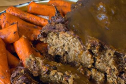 Hearty Vegan Nut Roast with Rich, Savory Homemade Gravy