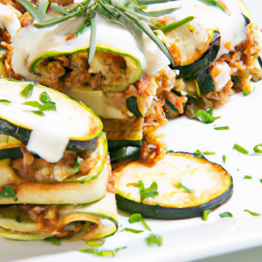Zucchini Lasagna Rolls: A Fresh twist on Classic Comfort Food