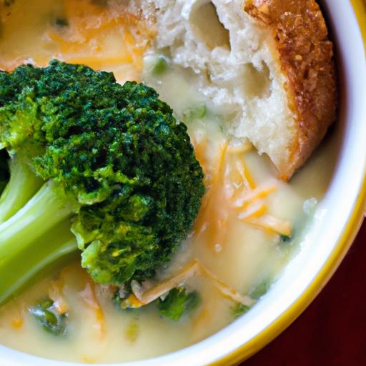 Creamy Slow Cooker Broccoli Cheese Soup with Velveeta Delight