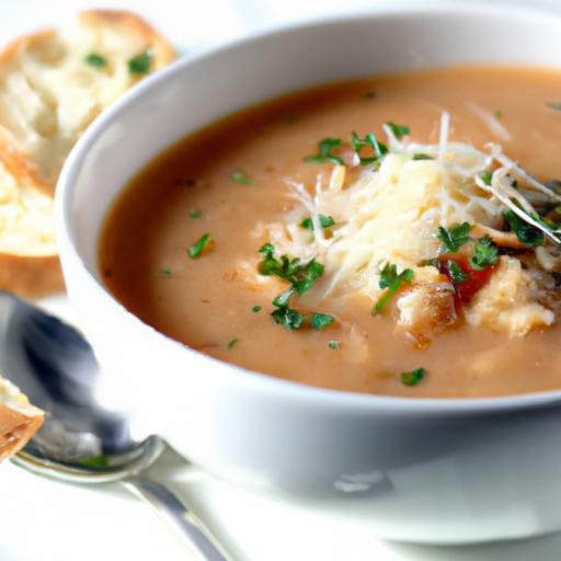 Velvety Parmesan Chicken Soup: Comfort in Every Spoonful