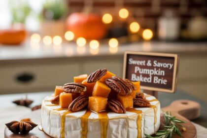 Pumpkin Baked Brie