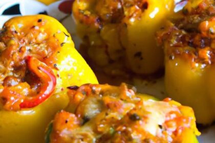 Classic Comfort: Timeless Old Fashioned Stuffed Peppers