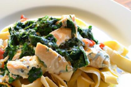 Wholesome Chicken Spinach Pasta: A Nutritious Twist