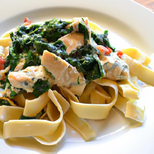 Wholesome Chicken Spinach Pasta: A Nutritious Twist