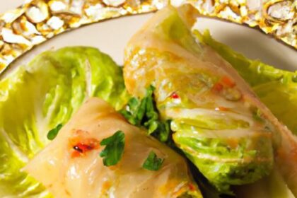 Napa Cabbage Rolls: A Flavorful Twist on a Classic Dish