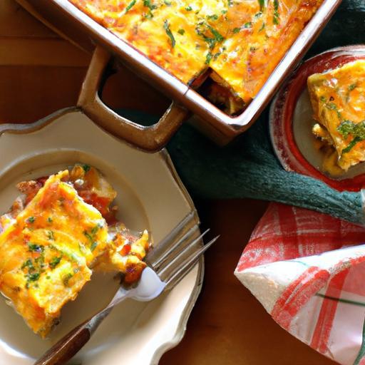 Savor Mornings with a Hearty Sausage Breakfast Casserole