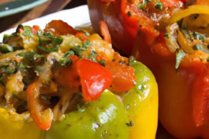 Slow Cooker Stuffed Bell Peppers: Easy, Flavor-Packed Meal
