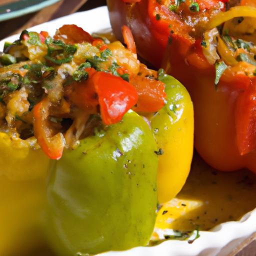 Slow Cooker Stuffed Bell Peppers: Easy, Flavor-Packed Meal