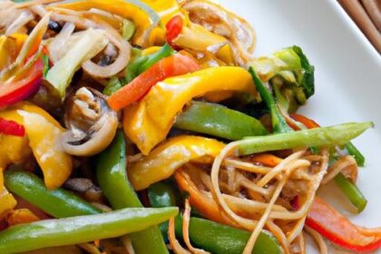 Crunchy Chow Mein Veggies: A Colorful Stir-Fry Delight