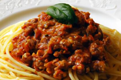 Classic Spaghetti Bolognese Recipe: A Flavorful Journey