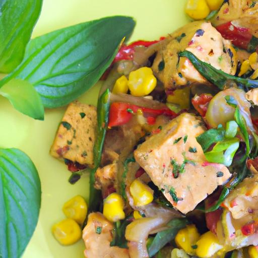 Vibrant Vegan Tofu Scramble: A protein-Packed Delight