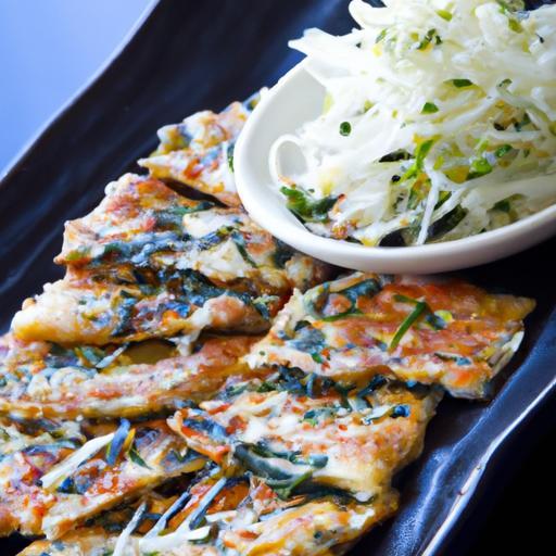 Crispy Korean Seafood Pancake: A Savory Taste Adventure