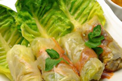 Napa Cabbage Rolls: A Flavorful Twist on a Classic Dish