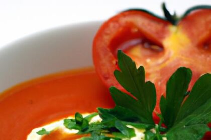 Velvety Tomato Soup: A Creamy Comfort in Every Spoon