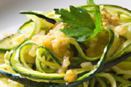 Twirl into Taste: Mastering the Art of Zucchini Noodles