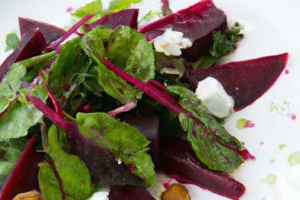 Bright & Earthy: Roasted Beet Salad with Creamy Goat Cheese
