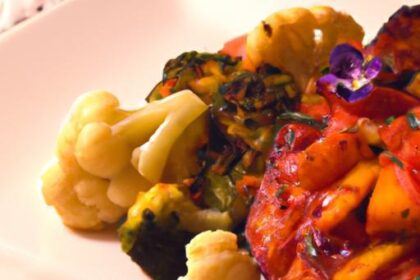 Savor Cauliflower Steaks with Zesty Romesco Sauce Flair