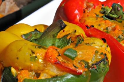 Spice Up Dinner: Mexican Chicken Stuffed Peppers Recipe