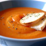Velvety Vegan Tomato Soup: Creamy Comfort in a Bowl