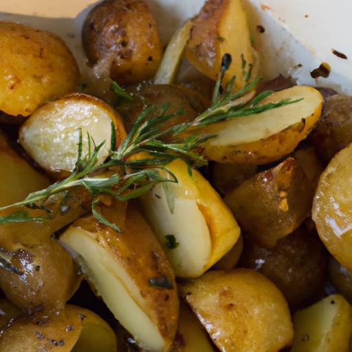Golden Roasted Potatoes with Rosemary: A Flavorful Guide