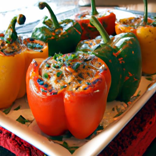 Spice Up Dinner: Mexican Chicken Stuffed Peppers Recipe