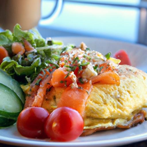 Elevate breakfast: The Art of the Smoked Salmon Omelette