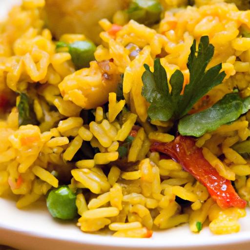 Sun-Kissed Mediterranean Rice Pilaf: A Flavorful Journey