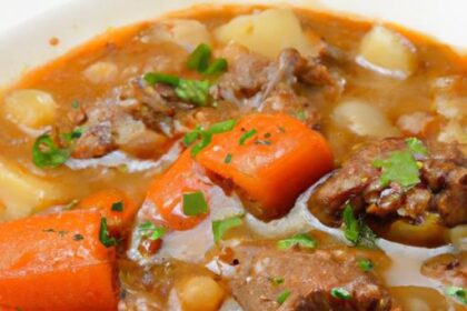 Hearty Slow Cooker Beef Barley Soup: Comfort in a Bowl