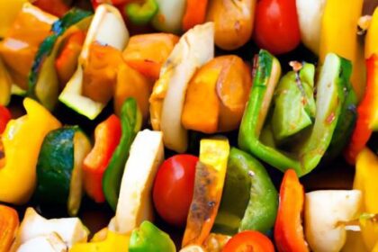 Sizzling Grilled Veggie Skewers: A Colorful Flavor Feast