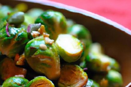 Sweet & Savory Maple-Glazed Brussels Sprouts Delight