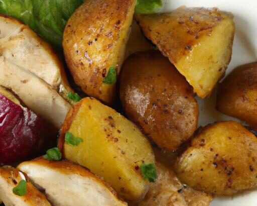 One-Pan Wonder: Crispy Sheet Pan Chicken & Potatoes Recipe