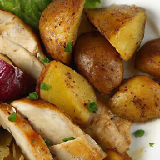 One-Pan Wonder: Crispy Sheet Pan Chicken & Potatoes Recipe