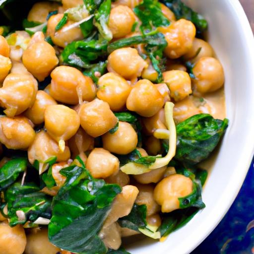 Wholesome Chickpea Curry with Spinach