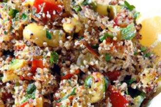 Mediterranean Quinoa Bowl: A Vibrant, Wholesome Delight